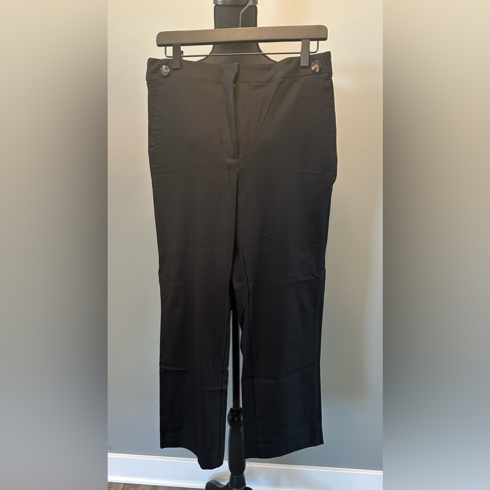 Ann Taylor Button Pencil Twill pants NWT
